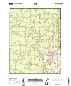 Fort Yukon D-4 NE topographic map thumbnail
