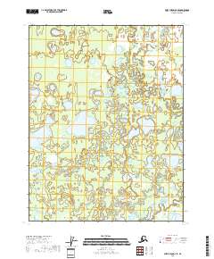 Fort Yukon D-4 SE topographic map thumbnail