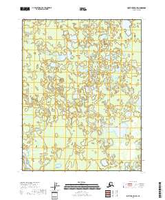 Fort Yukon D-4 SW topographic map thumbnail