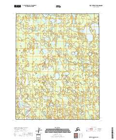 Fort Yukon D-5 NE topographic map thumbnail