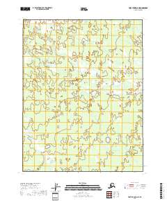 Fort Yukon D-6 NE topographic map thumbnail