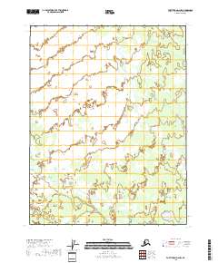 Fort Yukon D-6 NW topographic map thumbnail