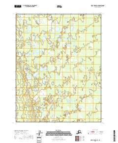 Fort Yukon D-6 SE topographic map thumbnail