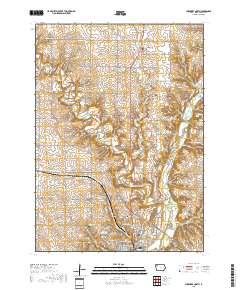 Cherokee North 2018 topographic map thumbnail