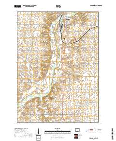 Cherokee South 2018 topographic map thumbnail