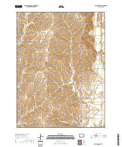 Clarinda North 2018 topographic map thumbnail