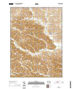 Clutier 2018 topographic map thumbnail