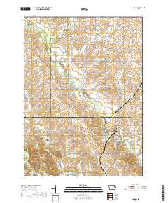 Coggon 2018 topographic map thumbnail