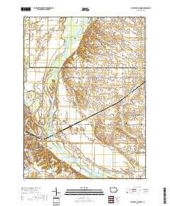 Columbus Junction 2018 topographic map thumbnail