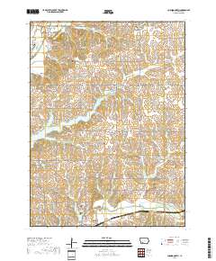 Corning North 2018 topographic map thumbnail