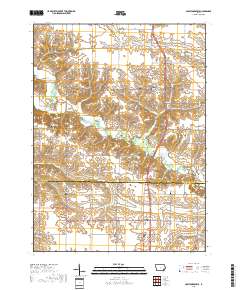 Crawfordsville 2018 topographic map thumbnail