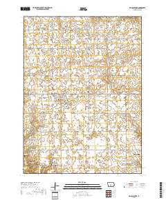 Dallas Center 2018 topographic map thumbnail