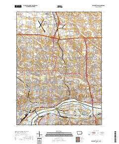 Davenport East 2018 topographic map thumbnail