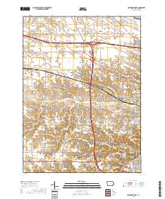 Davenport West 2018 topographic map thumbnail
