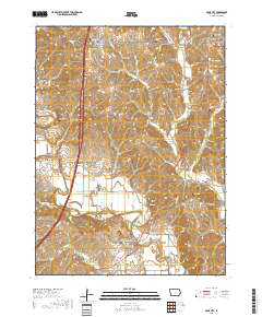 Davis City 2018 topographic map thumbnail