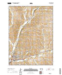 Denison 2018 topographic map thumbnail