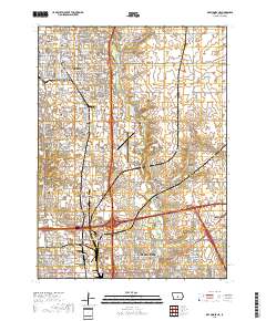 Des Moines NE 2018 topographic map thumbnail