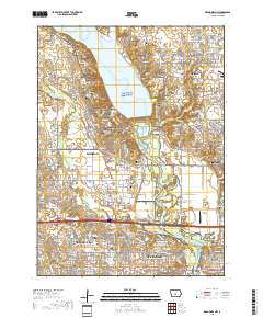 Des Moines NW 2018 topographic map thumbnail