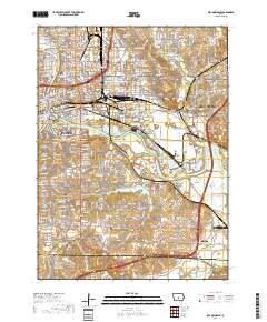 Des Moines SE 2018 topographic map thumbnail