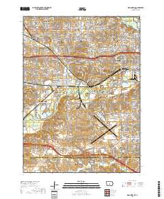 Des Moines SW 2018 topographic map thumbnail