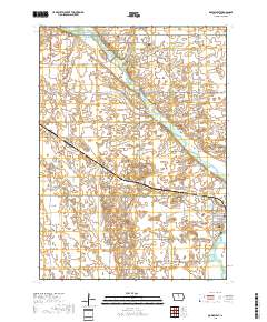 Dows West 2018 topographic map thumbnail