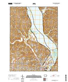 Dubuque North 2018 topographic map thumbnail
