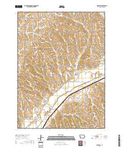Dunlap NE 2018 topographic map thumbnail