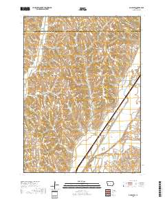 Dunlap SW 2018 topographic map thumbnail