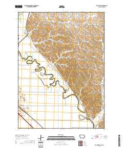 Elk Point NE 2018 topographic map thumbnail