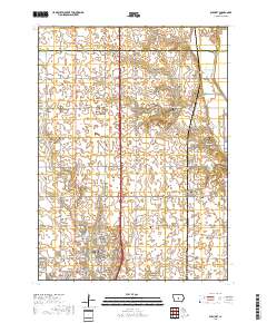 Elkhart 2018 topographic map thumbnail