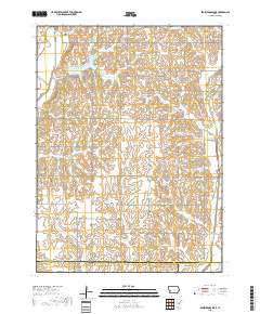 Prairie Rose Lake 2018 topographic map thumbnail