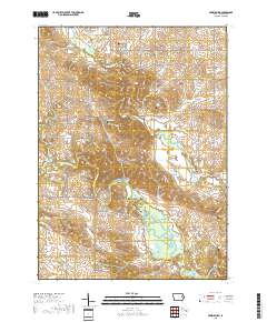 Prairieburg 2018 topographic map thumbnail