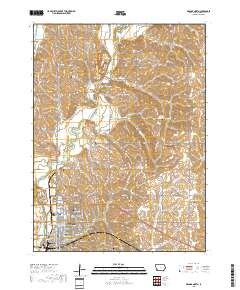 Red Oak North 2018 topographic map thumbnail