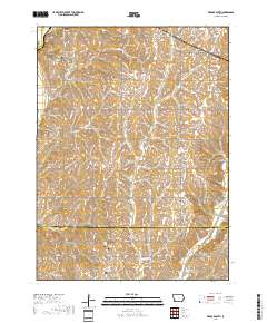 Red Oak South 2018 topographic map thumbnail