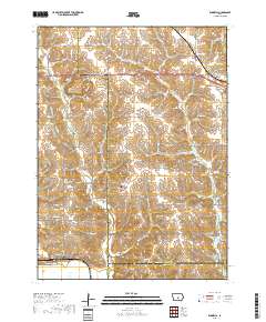 Runnells 2018 topographic map thumbnail