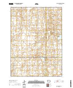 Rush Lake West 2018 topographic map thumbnail