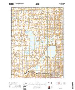 Ruthven 2018 topographic map thumbnail