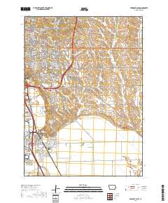 Sergeant Bluff 2018 topographic map thumbnail