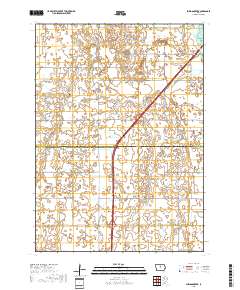 Sheldon Creek 2018 topographic map thumbnail