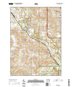 Shell Rock 2018 topographic map preview