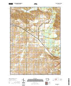 Shellsburg 2018 topographic map thumbnail