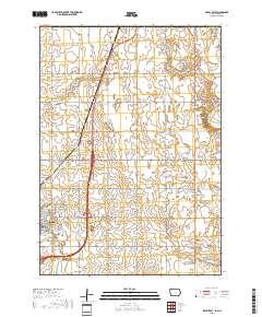 Sibley East 2018 topographic map thumbnail