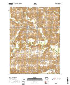 Sigourney 2018 topographic map thumbnail