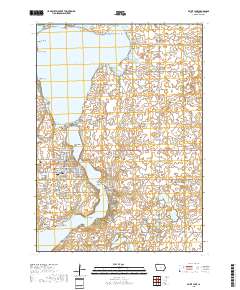 Spirit Lake 2018 topographic map thumbnail
