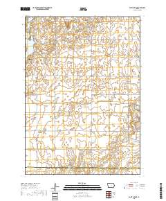 Spirit Lake SE 2018 topographic map thumbnail