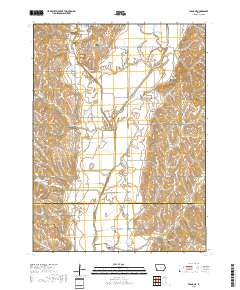 Tabor NE 2018 topographic map thumbnail