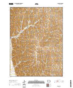 Tabor SW 2018 topographic map thumbnail