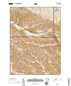 Tiffin 2018 topographic map thumbnail