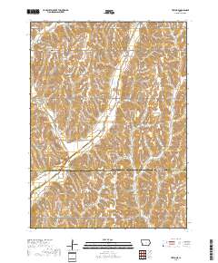 Treynor 2018 topographic map thumbnail