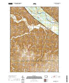 Turkey River 2018 topographic map thumbnail